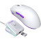 Мышь игровая HATOR Hellyberry HM47 Wireless White/Violet