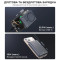 Повербанк з бездротовою зарядкою CHOETECH B862 22.5W 1xUSB-C, PD3.0, QC3.0 10000mAh Gray
