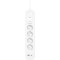 Мережевий фільтр BELKIN Connect White, 4 розетки, 1xUSB-C, 1xUSB, 2м (SRB001VF2M-V2)