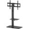 Презентационная стойка с креплением под ТВ GEMBIRD TVS-86ST-01 43"-86" Black