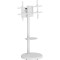 Презентационная стойка с креплением под ТВ GEMBIRD TVS-86TR-01-W 37"-86" White