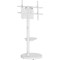 Презентационная стойка с креплением под ТВ GEMBIRD TVS-86TR-01-W 37"-86" White