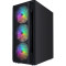 Корпус 1STPLAYER Firebase X5 4F1+PS-600FK Black 600W