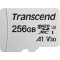 Карта памяти TRANSCEND microSDXC 300S 256GB UHS-I U3 V30 A1 Class 10 + SD-adapter (TS256GUSD300S-A)