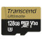 Карта пам'яті TRANSCEND microSDXC Ultimate 128GB UHS-I U3 Class 10 + SD-adapter (TS128GUSDU3M)