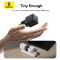 Зарядний пристрій BASEUS Palm Fast Charger 1C 20W EU Cosmic Black w/Type-C to Lightning cable (E0116401)