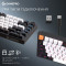 Клавіатура бездротова GAMEPRO Asgard Valhalla MK160 QLAB Sakura Switch Black