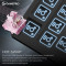 Клавіатура бездротова GAMEPRO Asgard Valhalla MK160 QLAB Sakura Switch Black