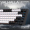Клавіатура бездротова GAMEPRO Asgard Valhalla MK160 QLAB Sakura Switch Black