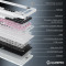 Клавіатура бездротова GAMEPRO Asgard Valhalla Pro MK160 QLAB Sakura Switch White
