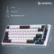 Клавіатура бездротова GAMEPRO Asgard Valhalla Pro MK160 QLAB Sakura Switch White