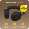 Гарнітура бездротова JABRA Evolve3 75 Link390a MS Stereo Black (37599-999-999)