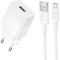 Зарядний пристрій BOROFONE BAS71A Source 1xUSB-A, 2.1A White w/Micro-USB cable
