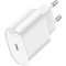 Зарядное устройство HOCO C109A Fighter 1xUSB-C, PD20W White (6942007656658)