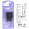 Зарядное устройство HOCO C141A Smart 2xUSB-A,10.5W Black (6942007627849)