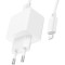 Зарядний пристрій HOCO CS11A Ocean 1xUSB-A, 2.1A White w/Micro-USB cable (6942007603591)