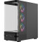 Корпус MODECOM Volcano AQ200 ARGB Midi Black (MC-A-AQ200-4FA-B)