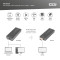Удлинитель HDMI по Wi-Fi DIGITUS 4K Wireless Video Extender Set Gray (DS-55324)