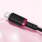 Кабель BASEUS Dura Series Fast Charging Cable Type-C to Lightning 20W 2м Black/Red (P10377800U01-03)