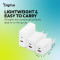 Зарядний пристрій DIGITUS GaN Charger, 1x USB-C, 1x USB-A, 45W White (DA-10302)