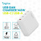 Зарядний пристрій DIGITUS GaN Charger, 3x USB-C, 1x USB-A, 140W White (DA-10305)