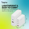 Зарядний пристрій DIGITUS GaN Charger, 3x USB-C, 1x USB-A, 140W White (DA-10305)