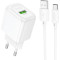 Зарядний пристрій HOCO CS52A Surplus 1xUSB-A, QC3.0, 18W White w/Type-C cable (6942007631471)