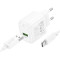 Зарядний пристрій HOCO CS52A Surplus 1xUSB-A, QC3.0, 18W White w/Type-C cable (6942007631471)