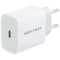 Зарядний пристрій VENTION 1xUSB-C Wall Charger 20W White w/Type-C to Lightning cable (G17W0-EU)