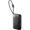 Повербанк BASEUS EnerFill FC11 Digital Display Power Bank with Dual Built-in Cables 22.5W 20000mAh Cosmic Black (E0027S04)