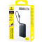 Повербанк BASEUS EnerFill FC11 Digital Display Power Bank with Dual Built-in Cables 22.5W 20000mAh Cosmic Black (E0027S04)
