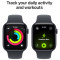 Смарт-годинник APPLE Watch SE 3 GPS + Cellular Midnight Aluminum Case with Midnight Sport Band M/L (MEPJ4RK/A)