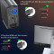Кабель CHOETECH 4K 60Hz DisplayPort - HDMI 2м Black (XDH01-BK)
