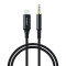 Кабель CHOETECH AUX009 Lightning - AUX 2м Black