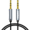 Кабель CHOETECH AUX002 mini-jack 3.5mm 1.2м Black