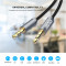 Кабель CHOETECH AUX002 mini-jack 3.5mm 1.2м Black