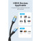 Кабель VENTION HDMI Male to Male 4K HD Cable HDMI v2.0 12м Blue (ALHSM)