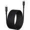 Кабель CHOETECH XCL-1021 Type-C to Lightning 20W 1.8м Black (XCL-1021-BK)