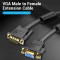 Кабель-удлинитель VENTION VGA 5м Black (DAGBJ)