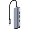 Порт-реплікатор CUDY UH606 6-in-1 USB-C to 1xHDMI, 3xUSB-A3.0, LAN, PD