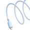 Кабель BASEUS Silky Series Fast Charging USB-A to Lightning 1м Galaxy Blue (P10377702313-00)