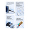 Кабель BASEUS Silky Series Fast Charging USB-A to Lightning 1м Galaxy Blue (P10377702313-00)