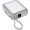 Повербанк CHOETECH B832 1xUSB-C, PD3.0, with built-in cable USB-C, 35W 10000mAh Gray