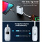 Повербанк CHOETECH B832 1xUSB-C, PD3.0, with built-in cable USB-C, 35W 10000mAh Light Blue