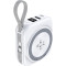Повербанк з бездротовою зарядкою CHOETECH B697C Magnetic Wireless 22.5W 1xUSB-C, 1xUSB-A 10000mAh White