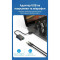 Внешняя звуковая карта VENTION CDY Dual Port USB Sound Card 2.0 Black (CDYBF)