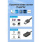 Внешняя звуковая карта VENTION CDY Dual Port USB Sound Card 2.0 Black (CDYBF)