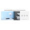 Зарядное устройство CUDY CH25 GaN Charger USB-C PD 3.0, QC 3.0, 25W White