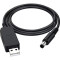 Кабель питания USB to DC ARMORSTANDART 12V 0.8м Black