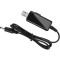 Кабель живлення USB to DC ARMORSTANDART 9V/12V 0.8м Black